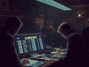 „closing odds”, pariurile